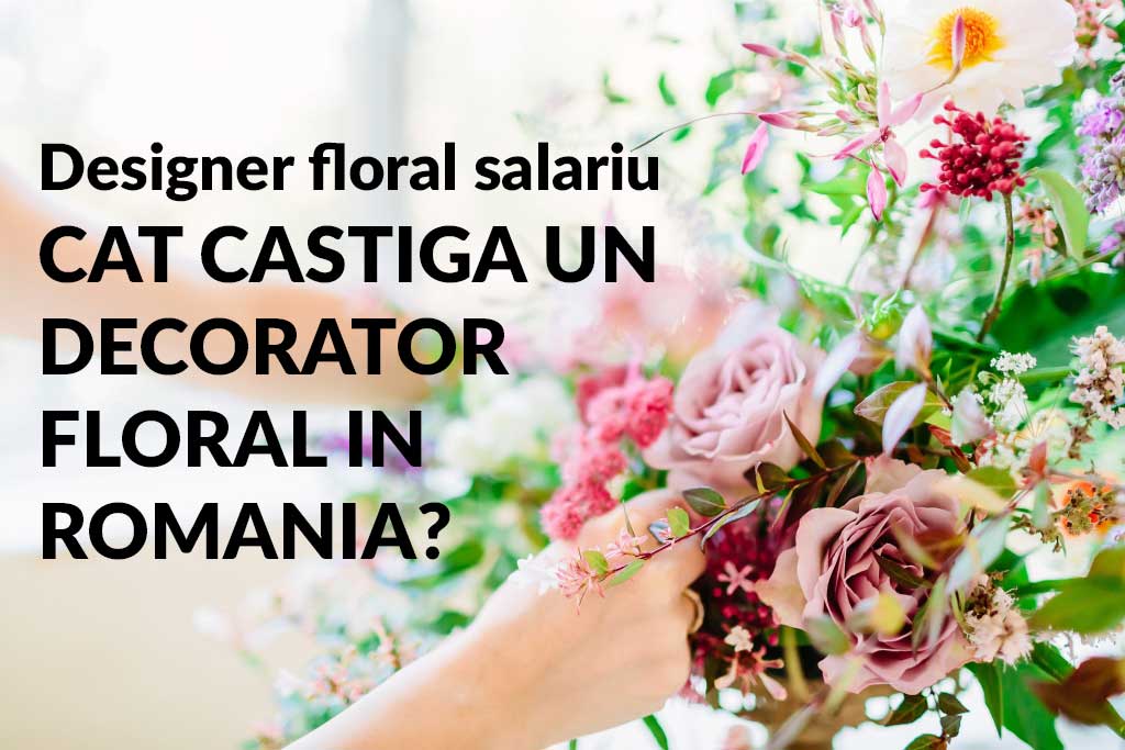 designer floral salariu, decorator floral salariu