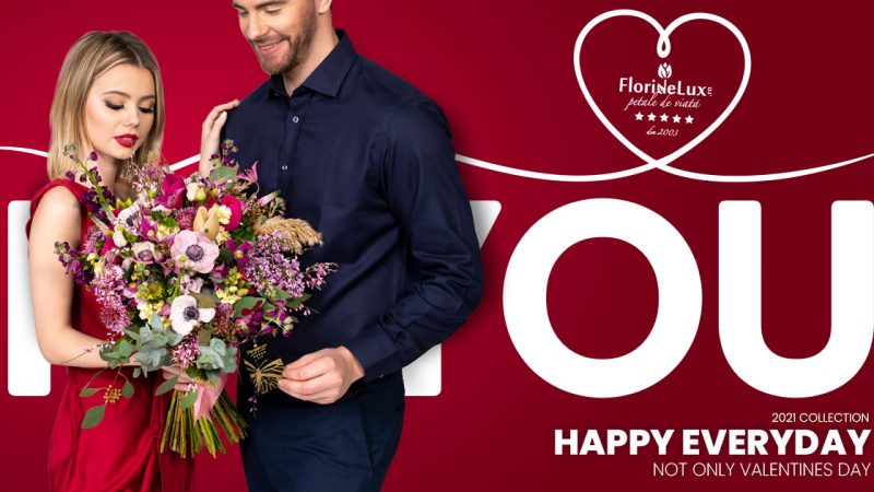 Flori Ziua Îndrăgostiților - oferte 2021