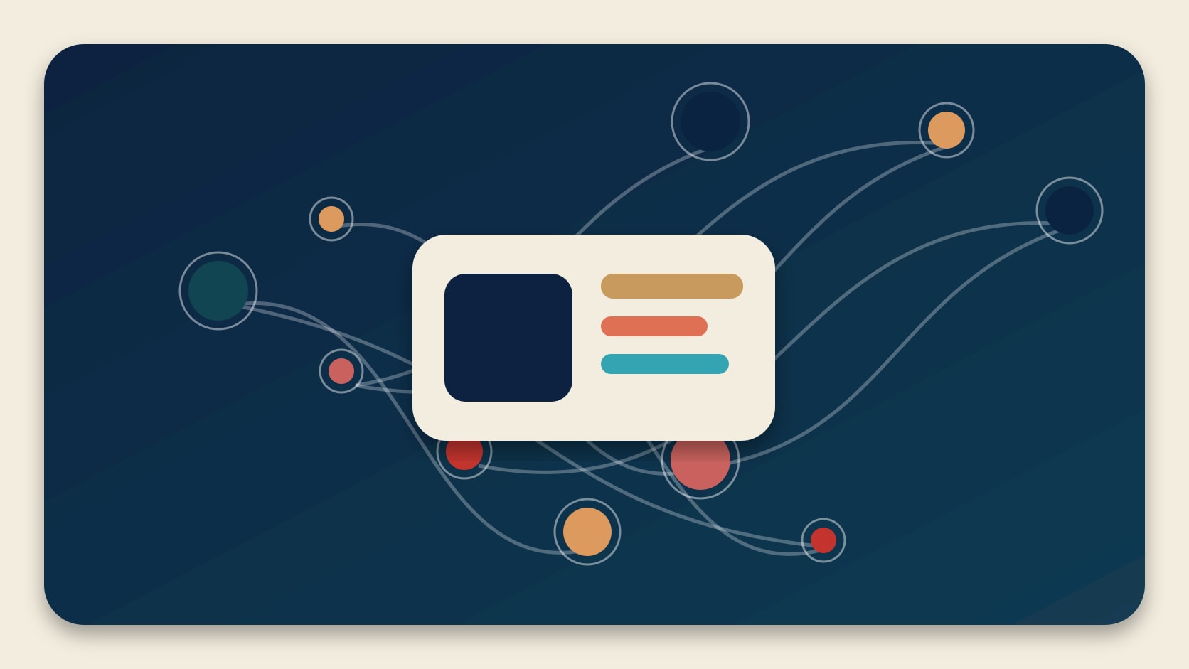 Editoriale Illustration &uuml;ber die Rolle des Merchant of Record und die Kontrolle der Ecommerce-Infrastruktur