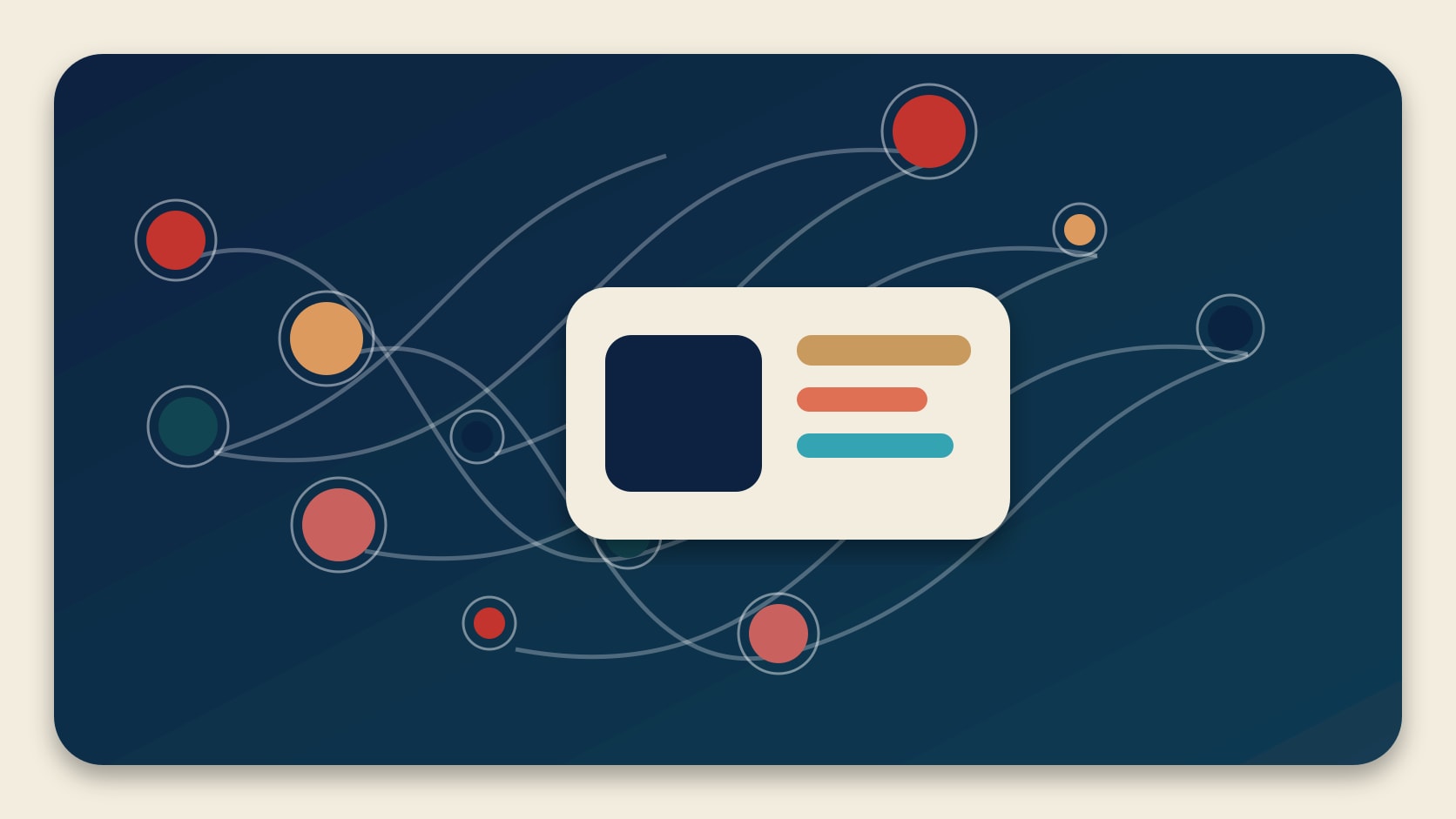 Editoriale Illustration zum Profil /.well-known/ucp und zur Kontrolle der Ecommerce-Infrastruktur