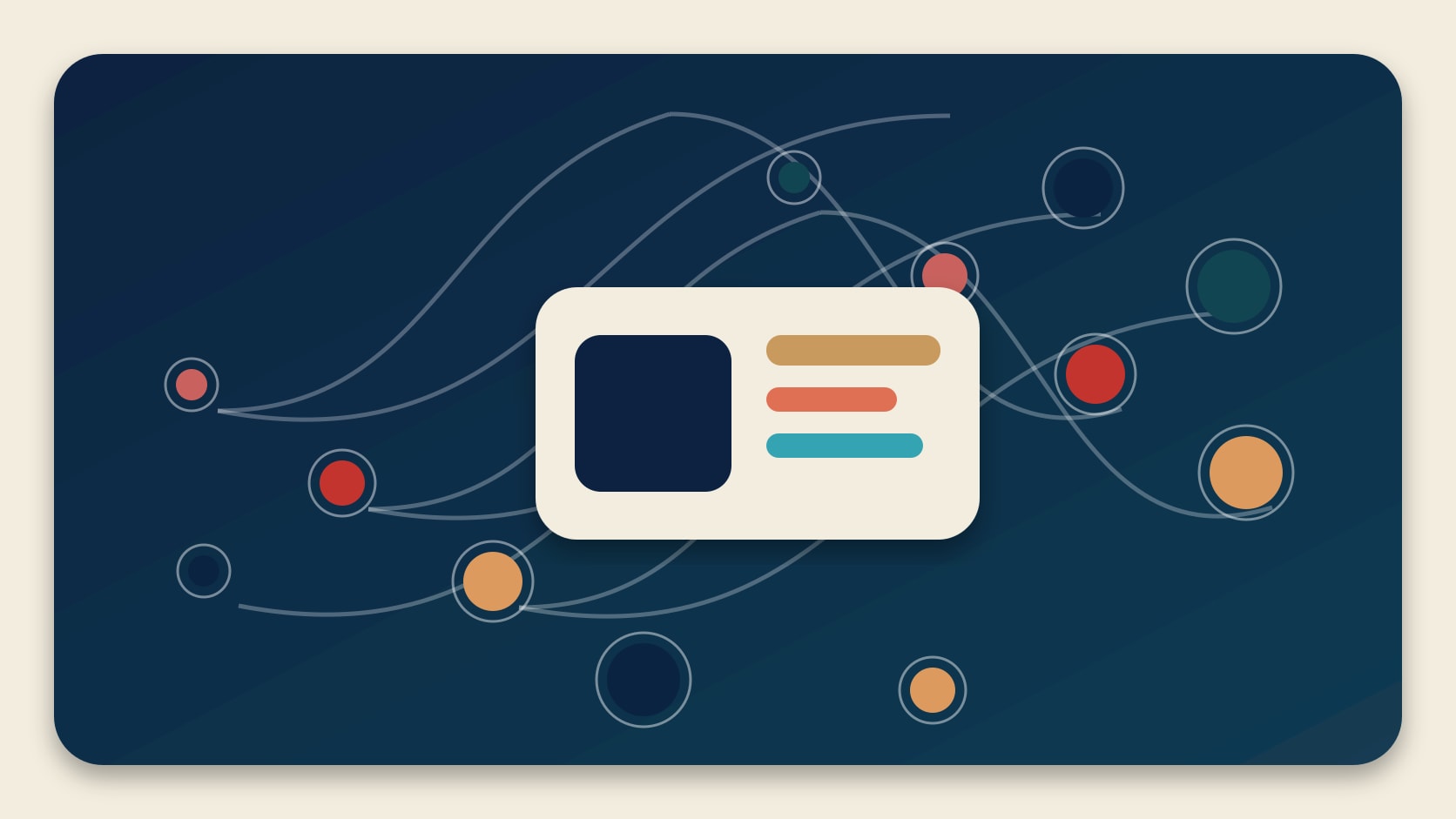 Editorial illustration about the AI agent on a website and control of ecommerce infrastructure